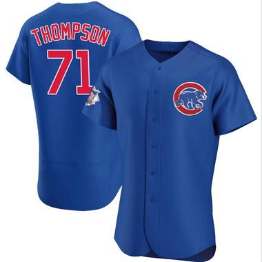 Royal Keegan Thompson Men's Chicago Cubs Alternate Jersey - Authentic Big Tall