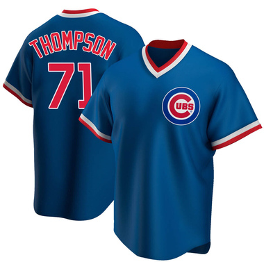 Royal Keegan Thompson Youth Chicago Cubs Road Cooperstown Collection Jersey - Replica