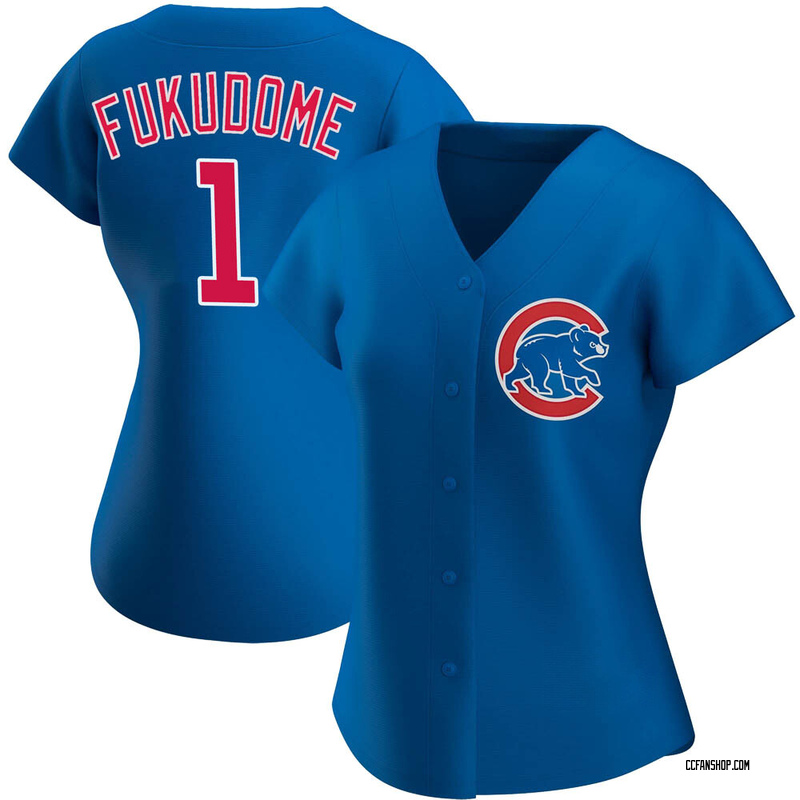 Royal Kosuke Fukudome Women's Chicago Cubs Alternate Jersey - Replica Plus Size