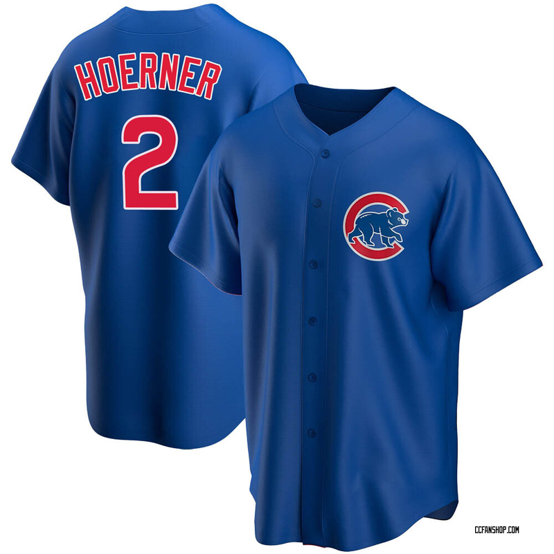Royal Nico Hoerner Youth Chicago Cubs Alternate Jersey - Replica