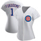 White Kosuke Fukudome Women's Chicago Cubs Home Jersey - Replica Plus Size